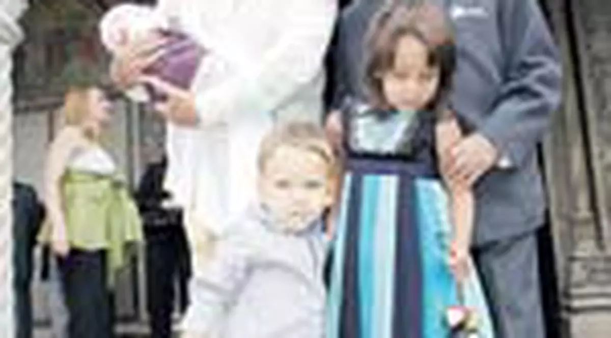 Voiculescu si-a botezat nepotica