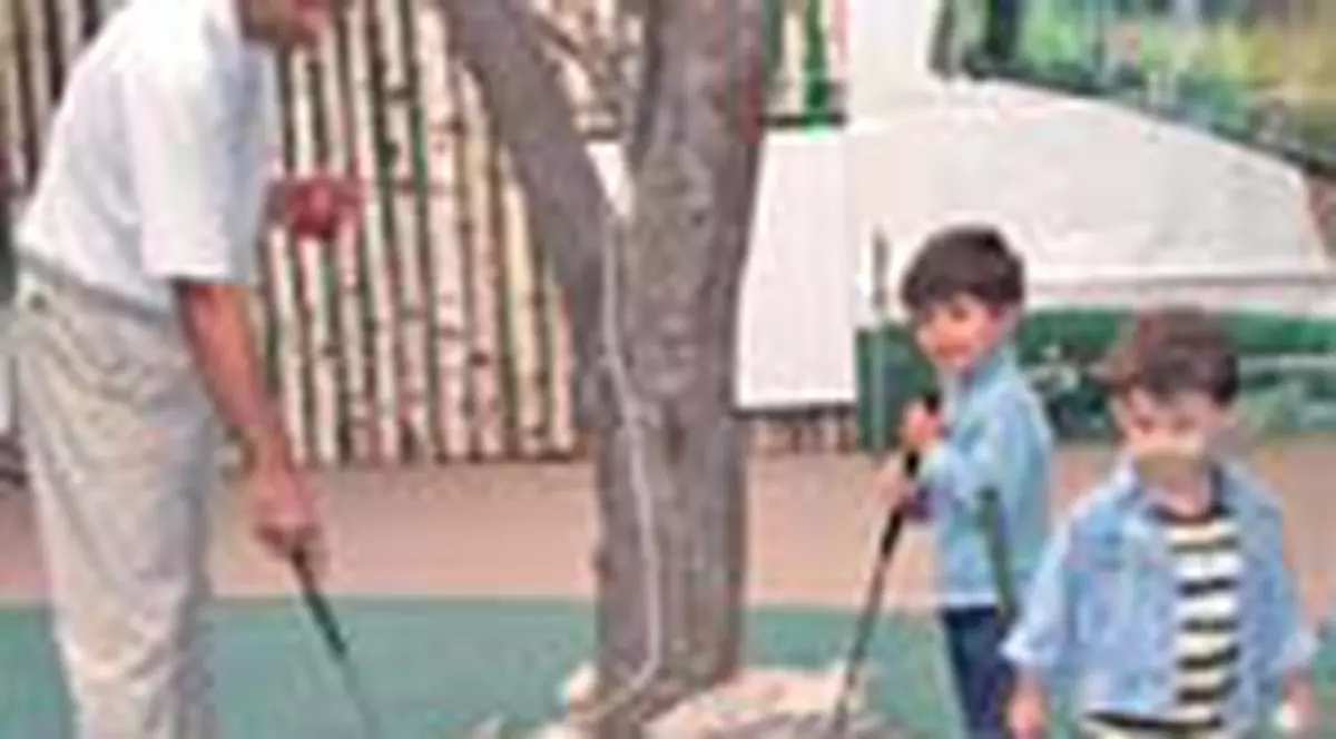 MANDRUTA ISI INVATA BAIETII SA JOACE GOLF