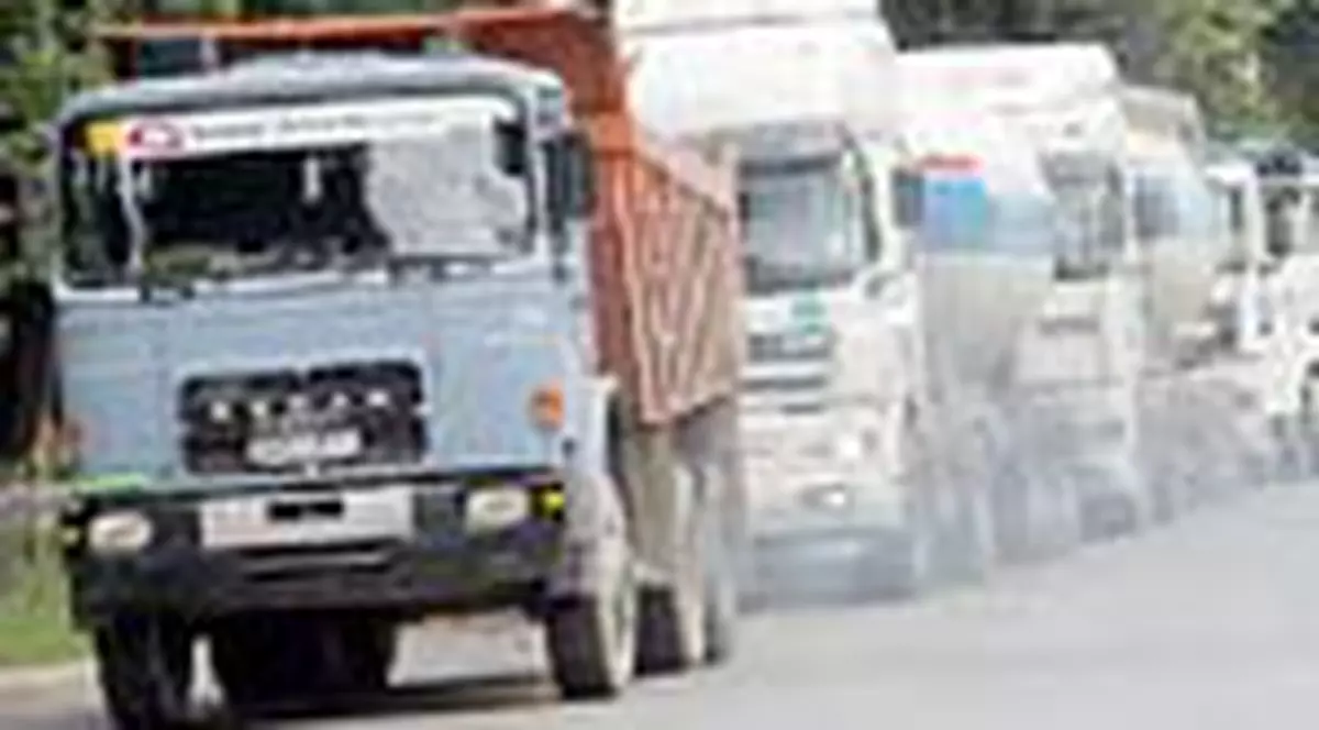 Liber la camioanele de mare tonaj pe DN1