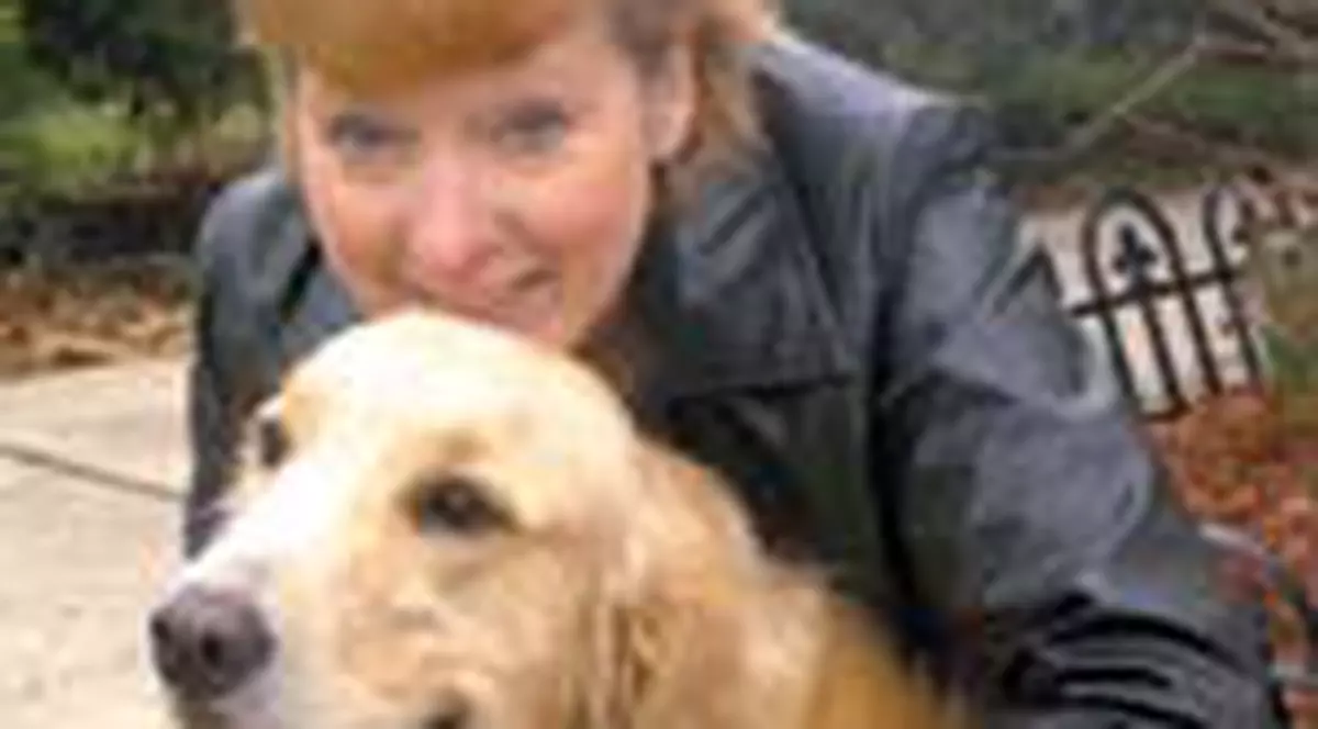 Cainele a salvat-o de la sufocare