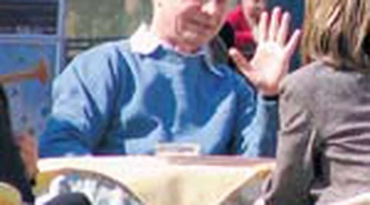 Basescu a facut bai de multime la Sibiu