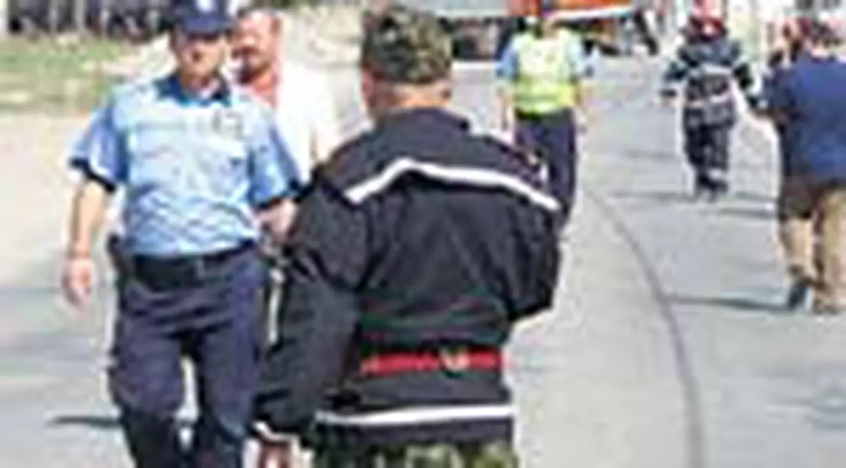 Tren la un pas de explozie