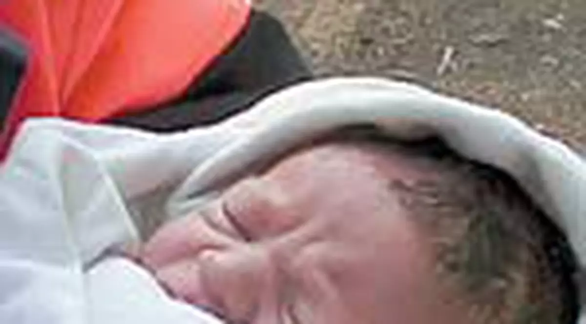 A nascut la stana, in muntii Parang