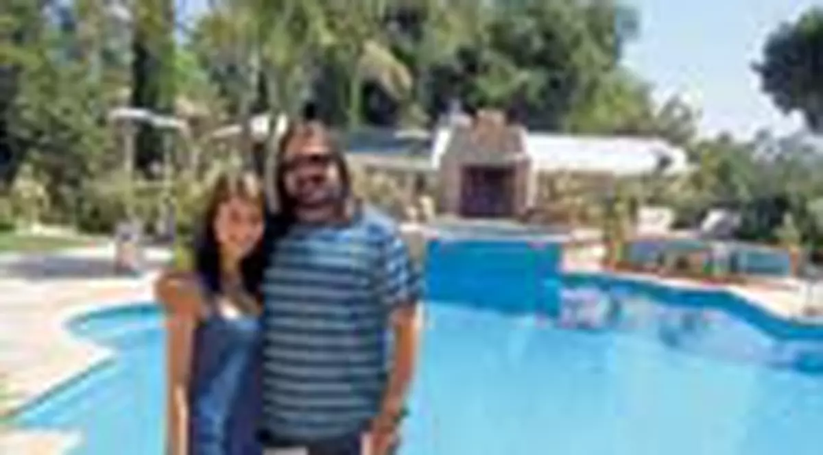 Gheorghe Gheorghiu, vacanta in Los Angeles