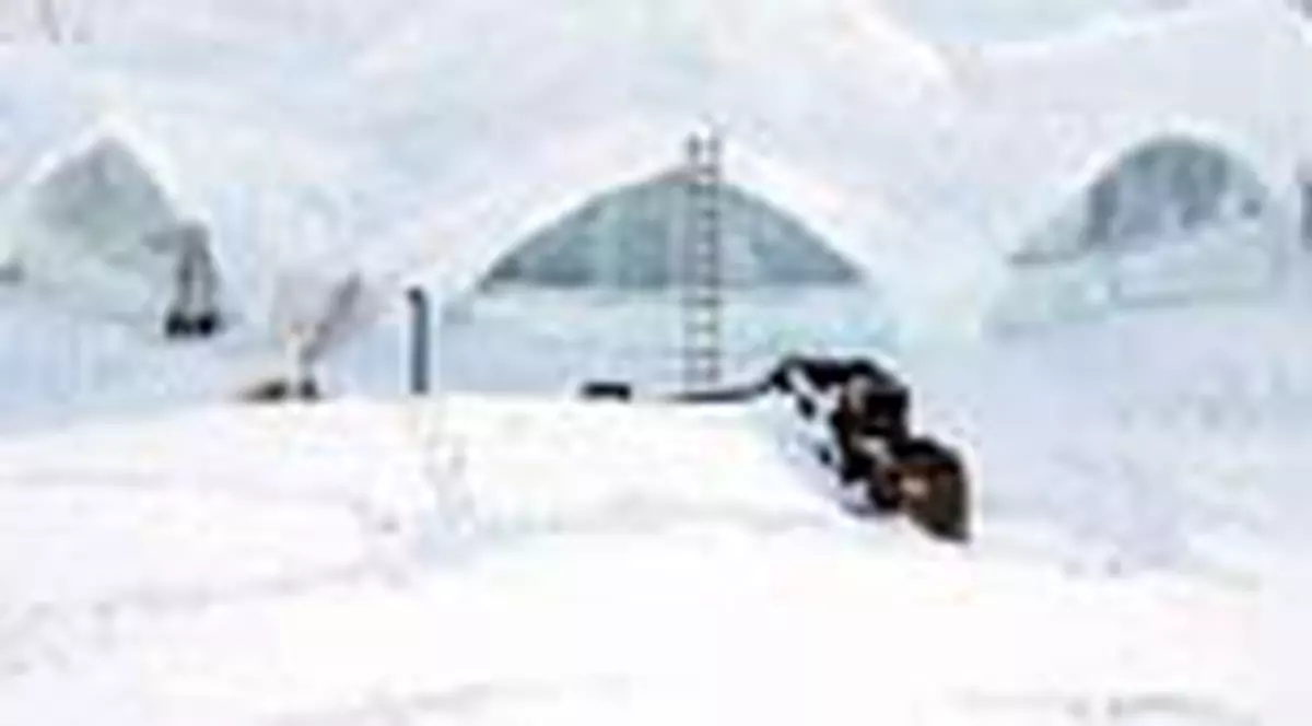 299 de euro, Revelionul la hotelul de gheata