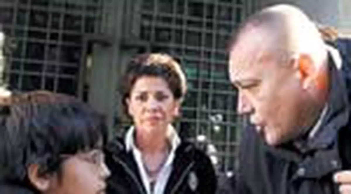 Scandal in strada cu Luminita Anghel si Marcel Puscas
