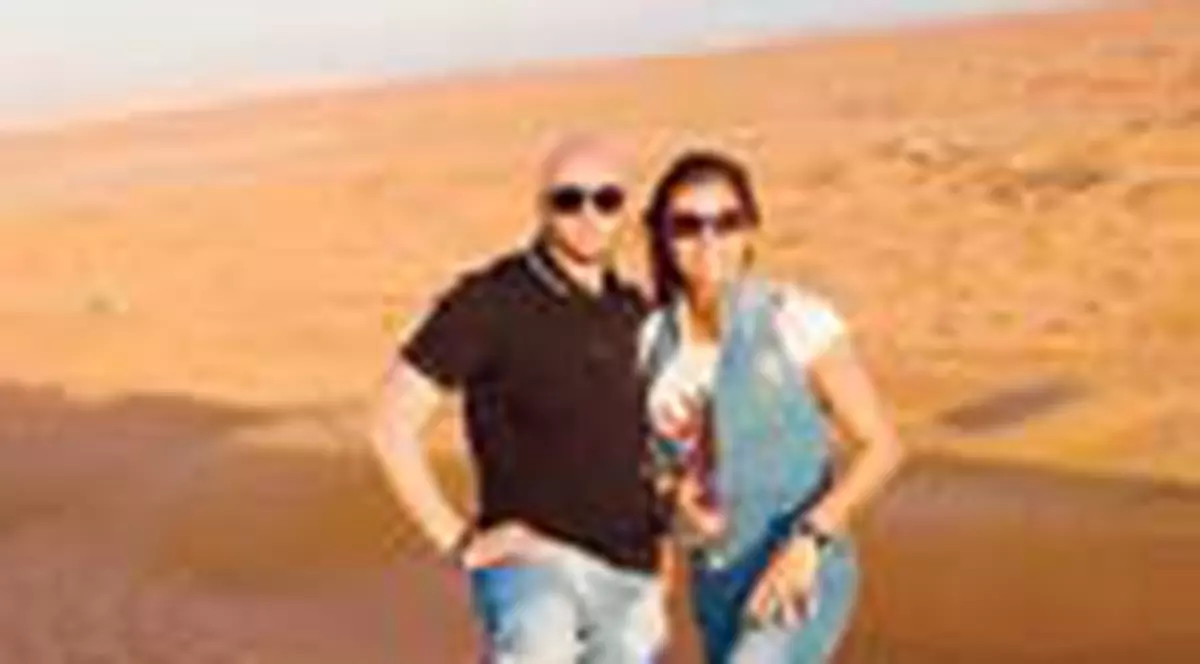 Vacanta de vis in desert