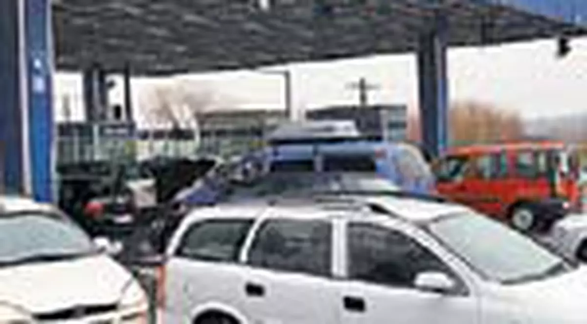 Aglomerație în Vama Nădlac