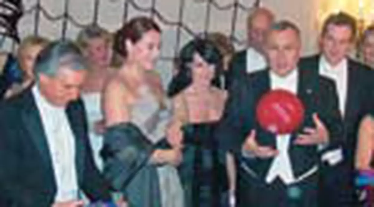 Nadia, la balul Operei din Viena