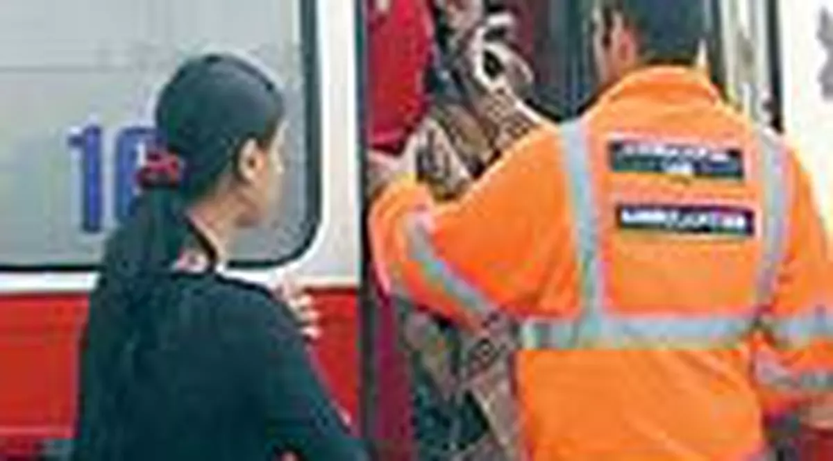 Copii de doi ani, prinsi in incendiu