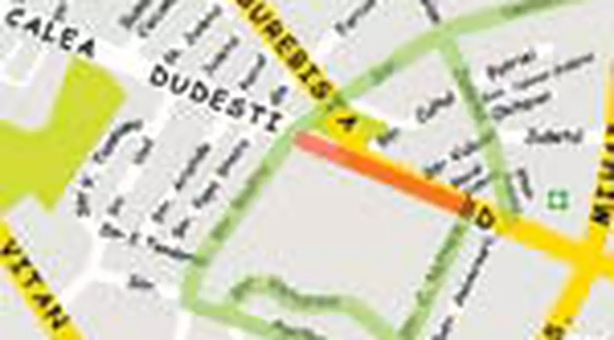 Circulatia, oprita pe Calea Dudesti