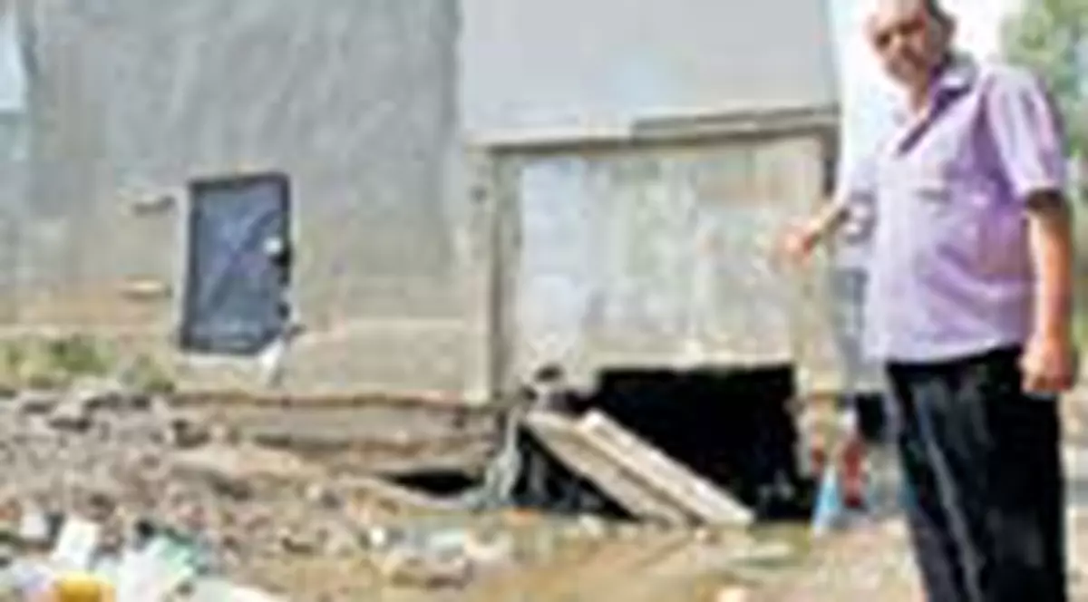 Au fost inundati de trei ori