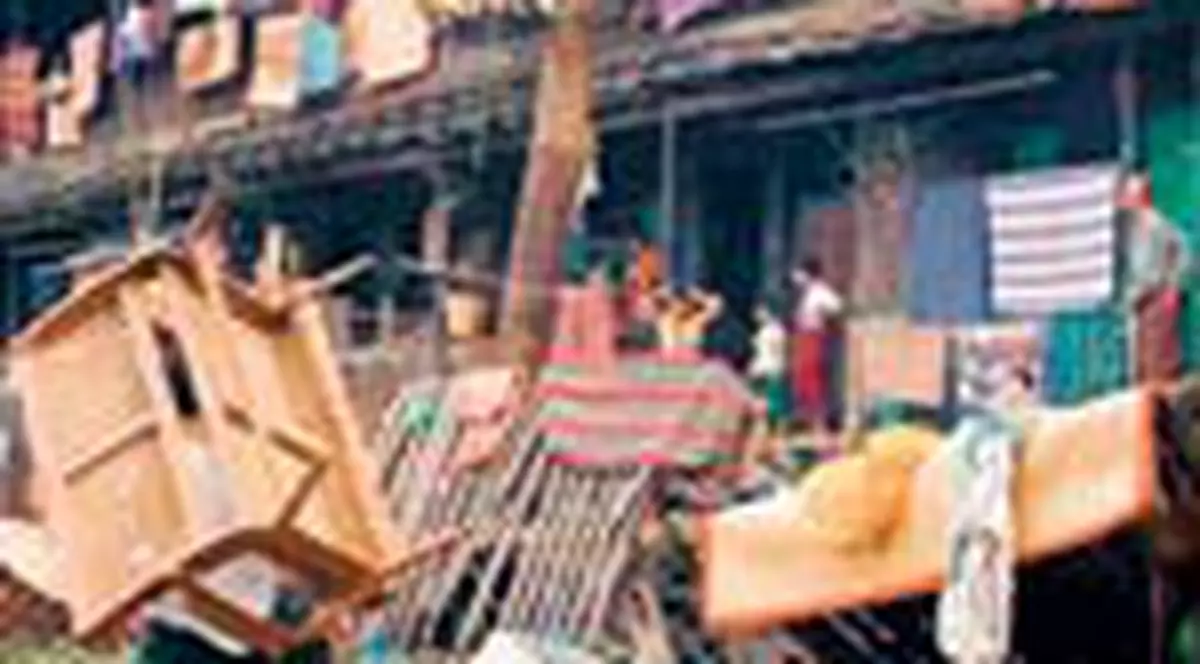 Iata ce a ramas in urma ciclonului!