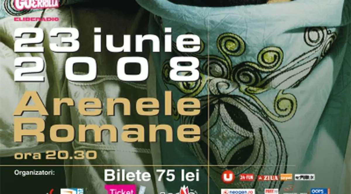 Patrice, in concert la Bucuresti