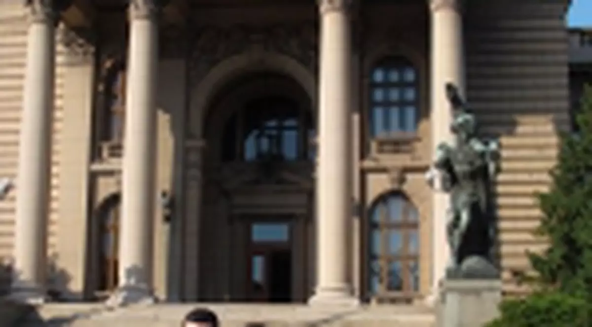 Nico si Vlad viziteaza Belgradul