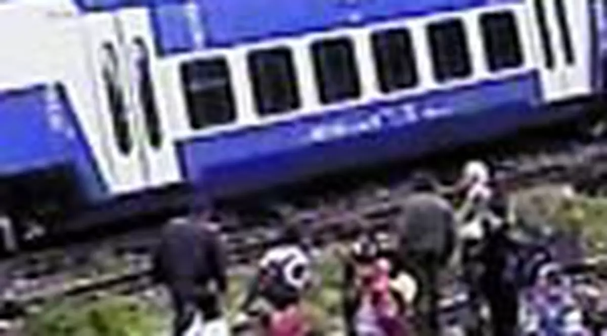 Un tren a deraiat la Valea Calugareasca