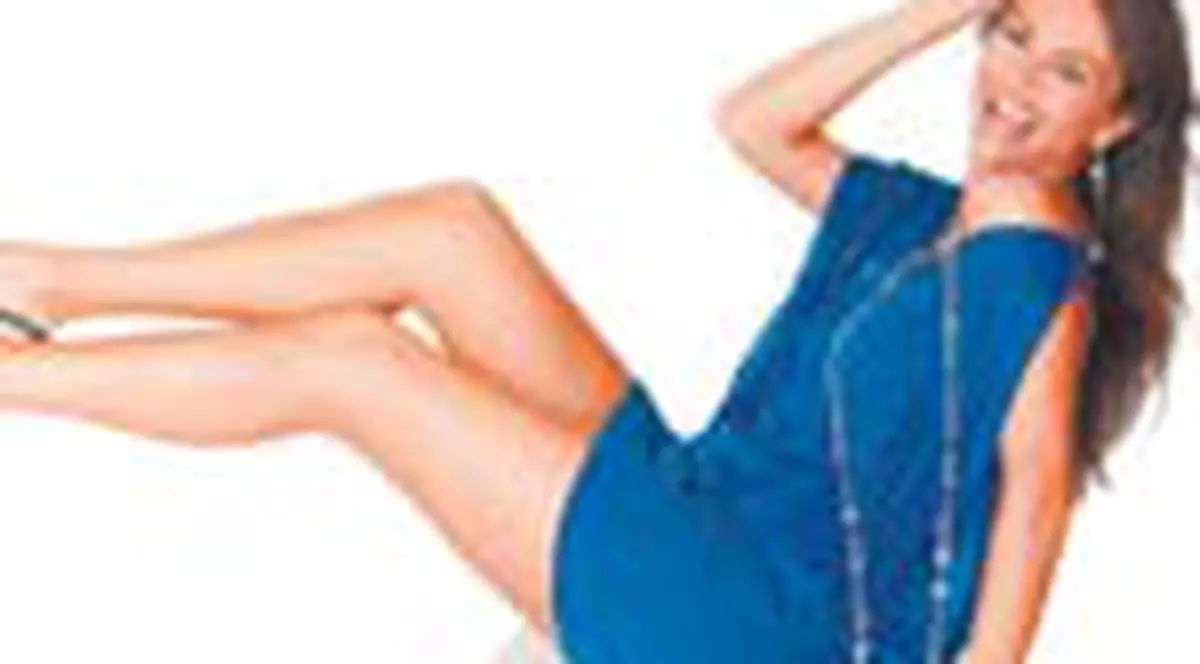 Ramona Badescu, model la Mamaia