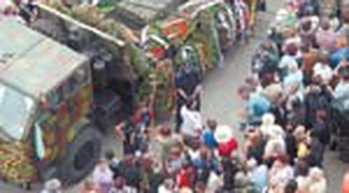 Si-au luat adio de la militarul ucis in Afganistan 