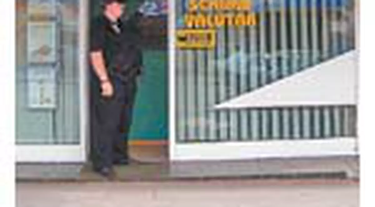 Casiera a fost victima unui jaf?