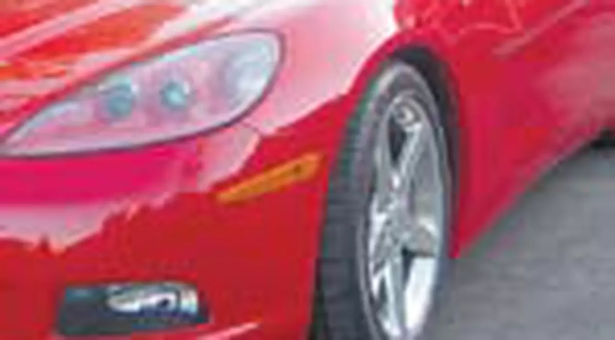 Bursuc are Corvette, dar merge cu scuterul