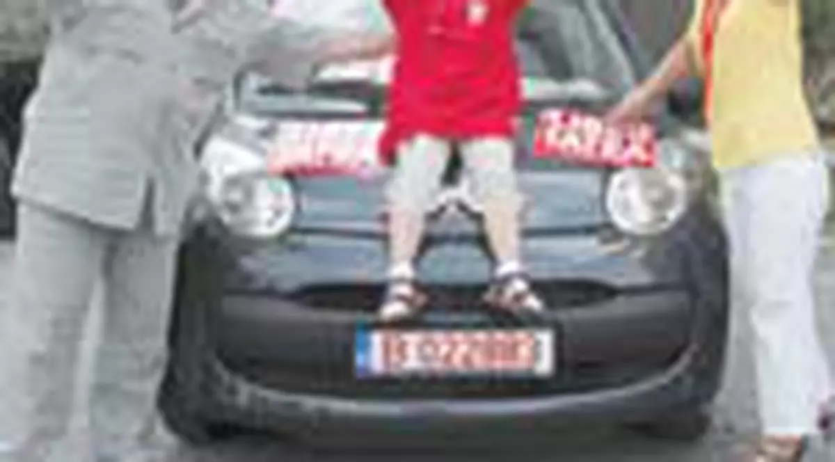 'De acum am si eu masina mea'