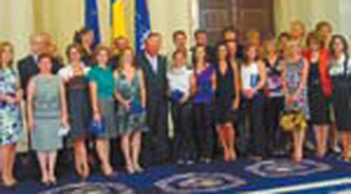 Copiii vedetelor din sport l-au cucerit pe presedinte