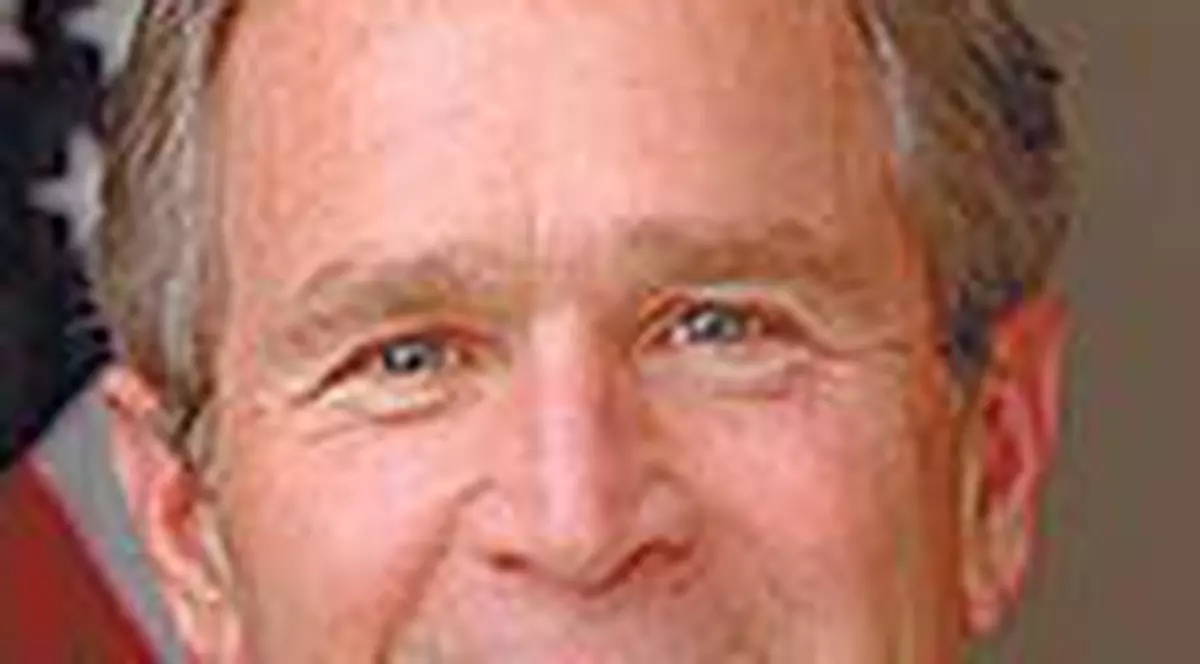 Bush isi aminteste des de 'curcubeul de la Bucuresti'