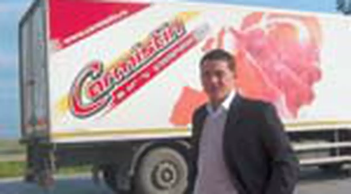 Si-a inceput afacerile cu un camion cu carne