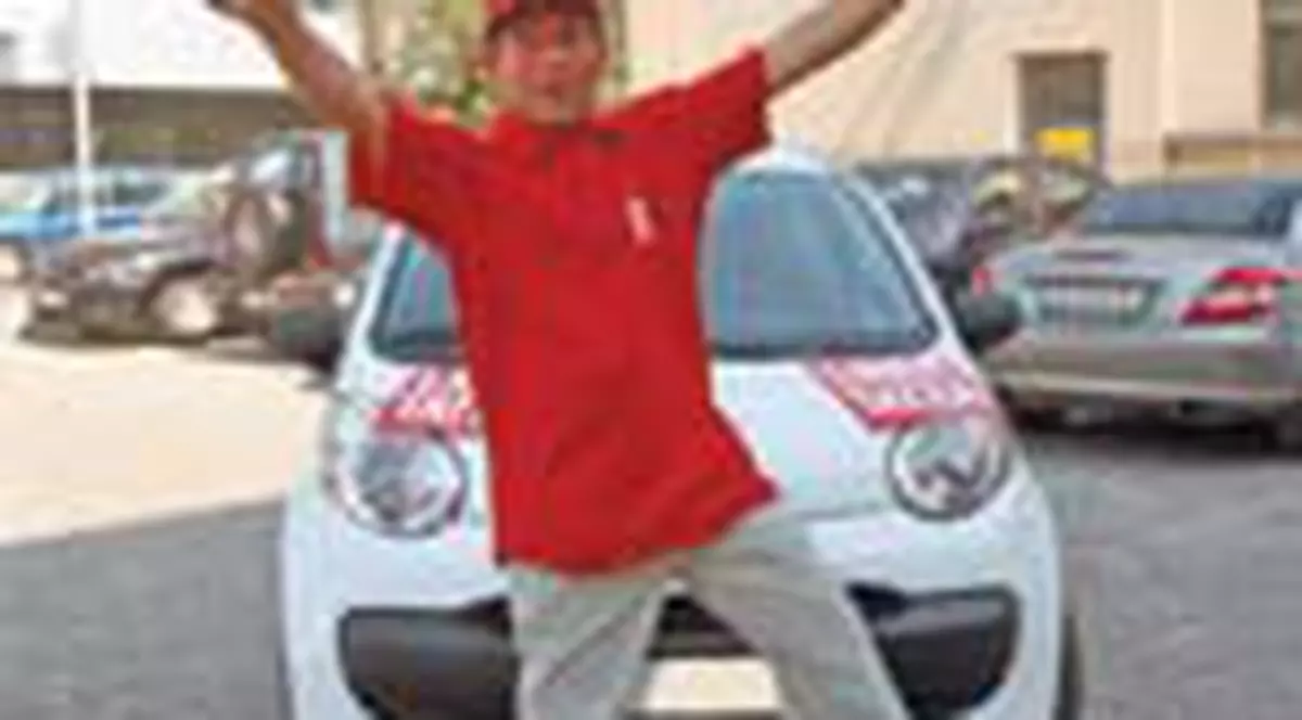 'Ii las masina fiului meu'