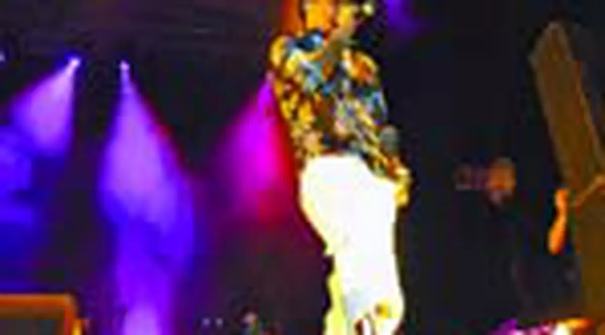 Delia Matache si Miron Cozma, la concertul lui Shaggy de la Mamaia