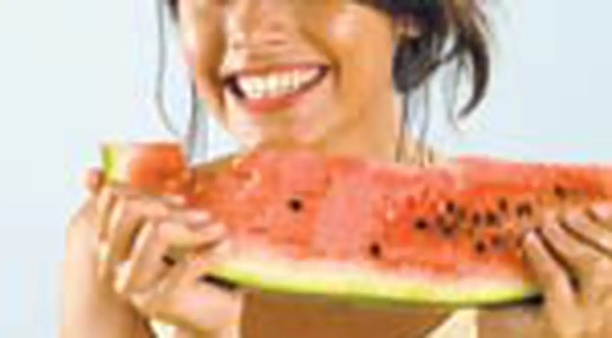 Pepenele verde, bun pentru silueta