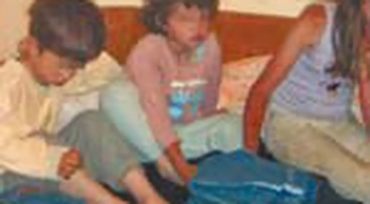 Si-a sechestrat cei opt copii