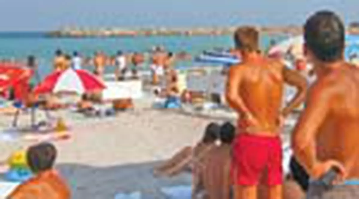 Spectacol de acrobatie aeriana la Mangalia