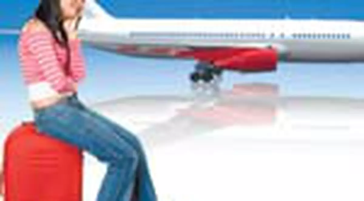 Prima calatorie cu avionul?