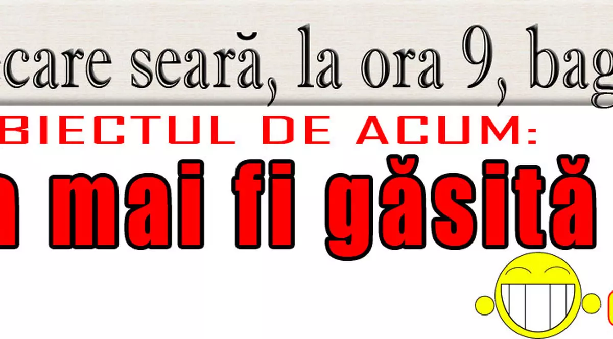 O 9 părere: Va mai fi găsită Elodia?