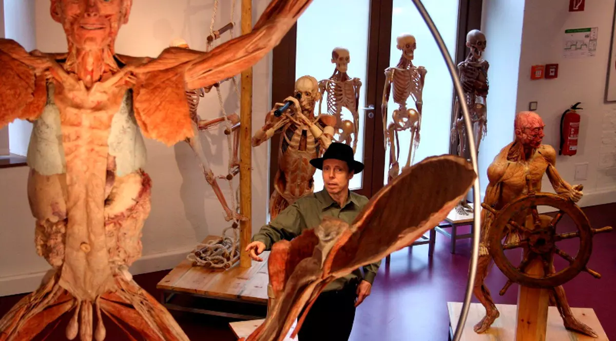 Cadavre expuse la Londra