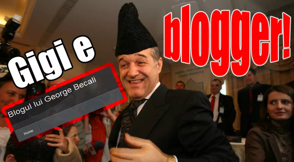 Gigi şi-a "tras" blog!