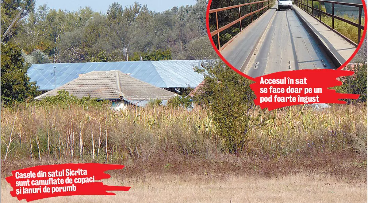 Trăiesc într-un sat izolat de lume