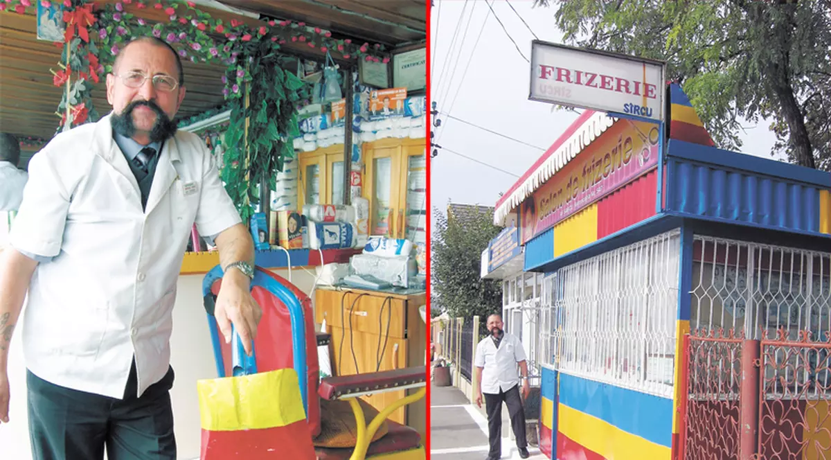 Are frizerie în culorile drapelului