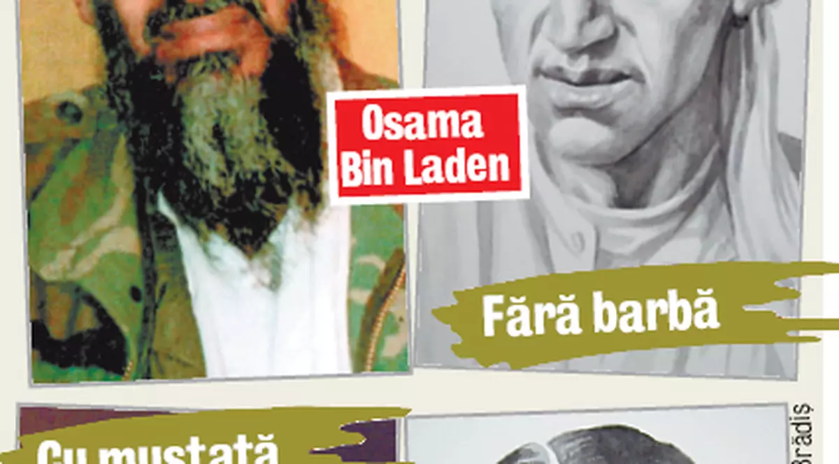 Vezi cum ar arăta Osama Bin Laden fără barbă şi mustaţă!
