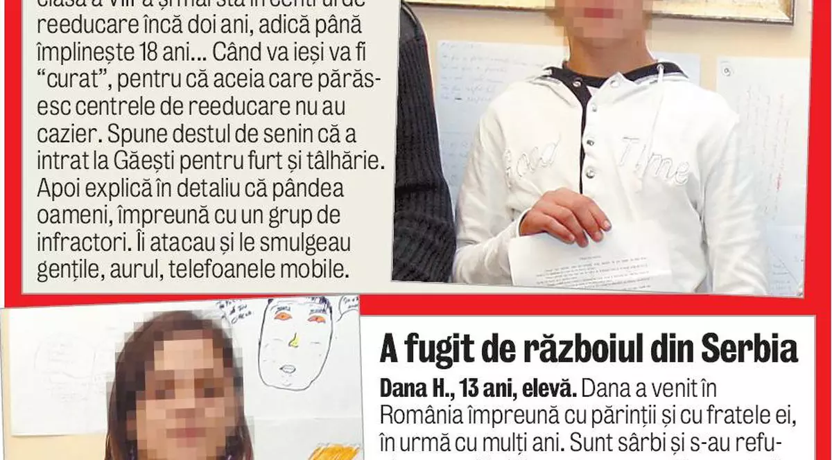 "L-am bătut pe profu' care mi-a dat 4"