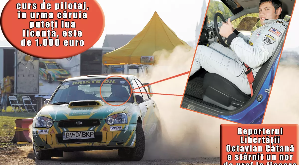 Am fost pilot de raliu