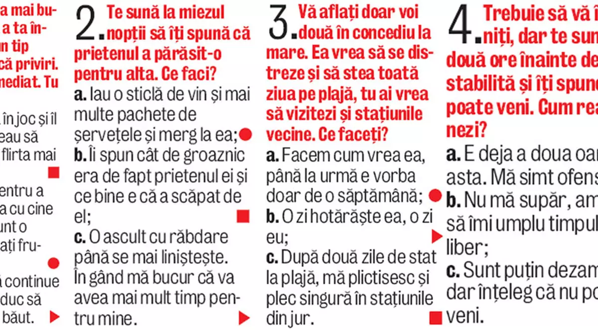 Eşti o bună prietenă?