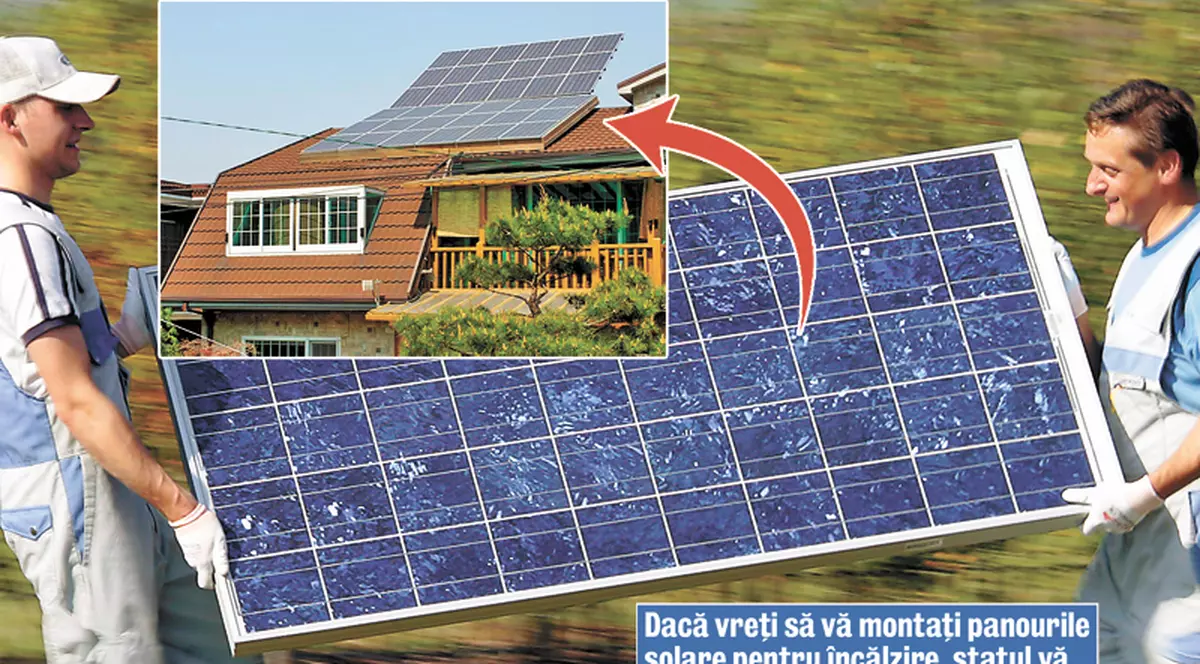 Panouri solare, cu bani de la stat