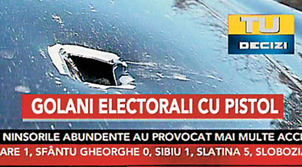 Focuri de armă în campanie 