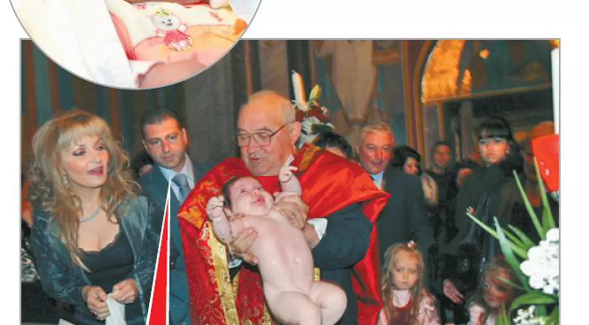 Christian Sabbagh şi-a botezat fetiţa