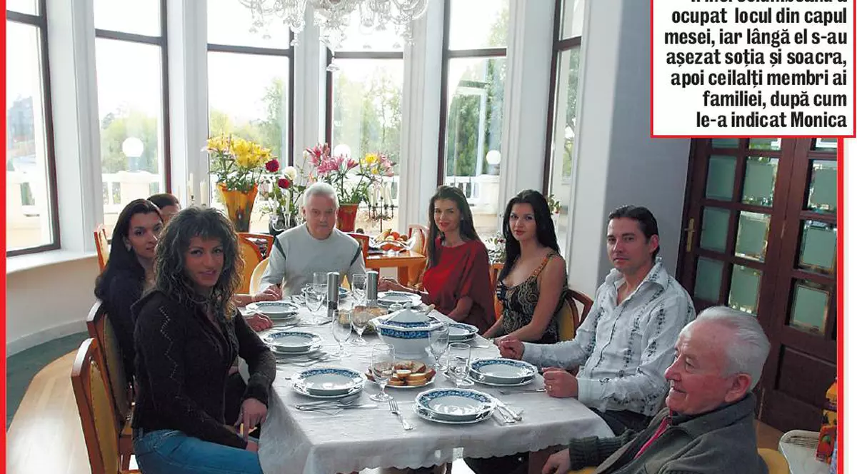 Monica şi-a primit rudele cu borş de peşte