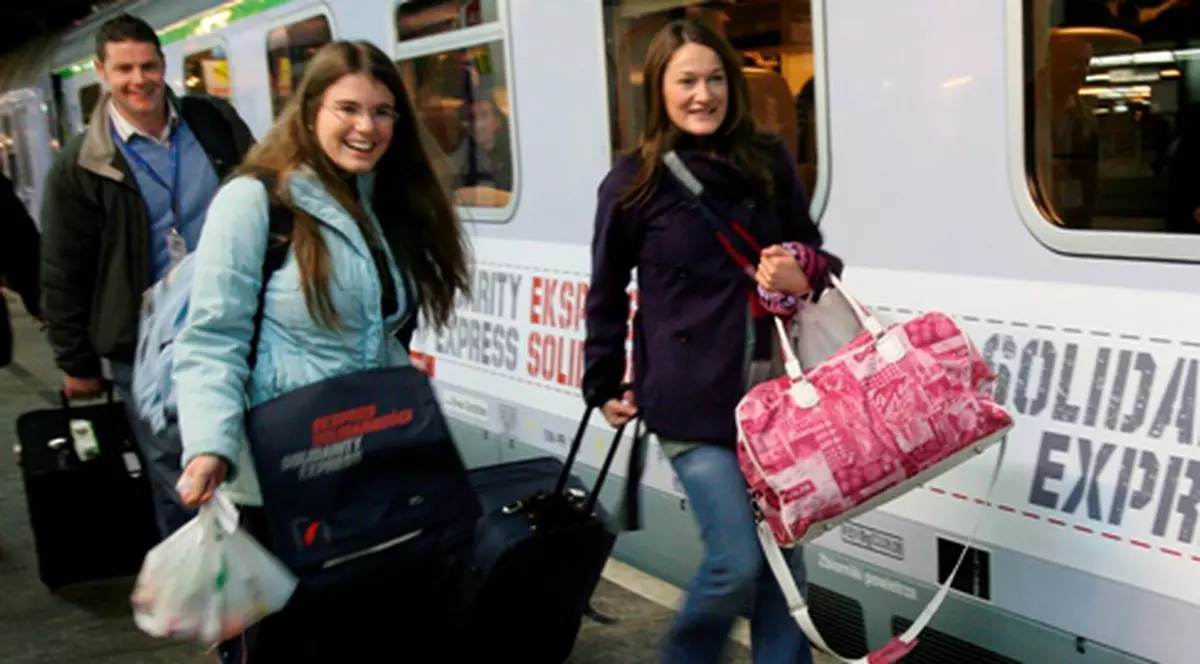 Ce uită oamenii în tren?