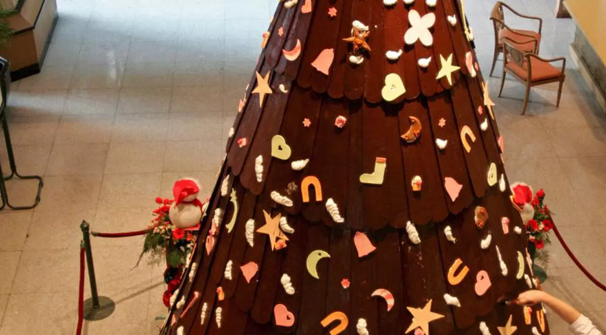 Brazi împodobiţi cu ciocolată, în Caraş-Severin