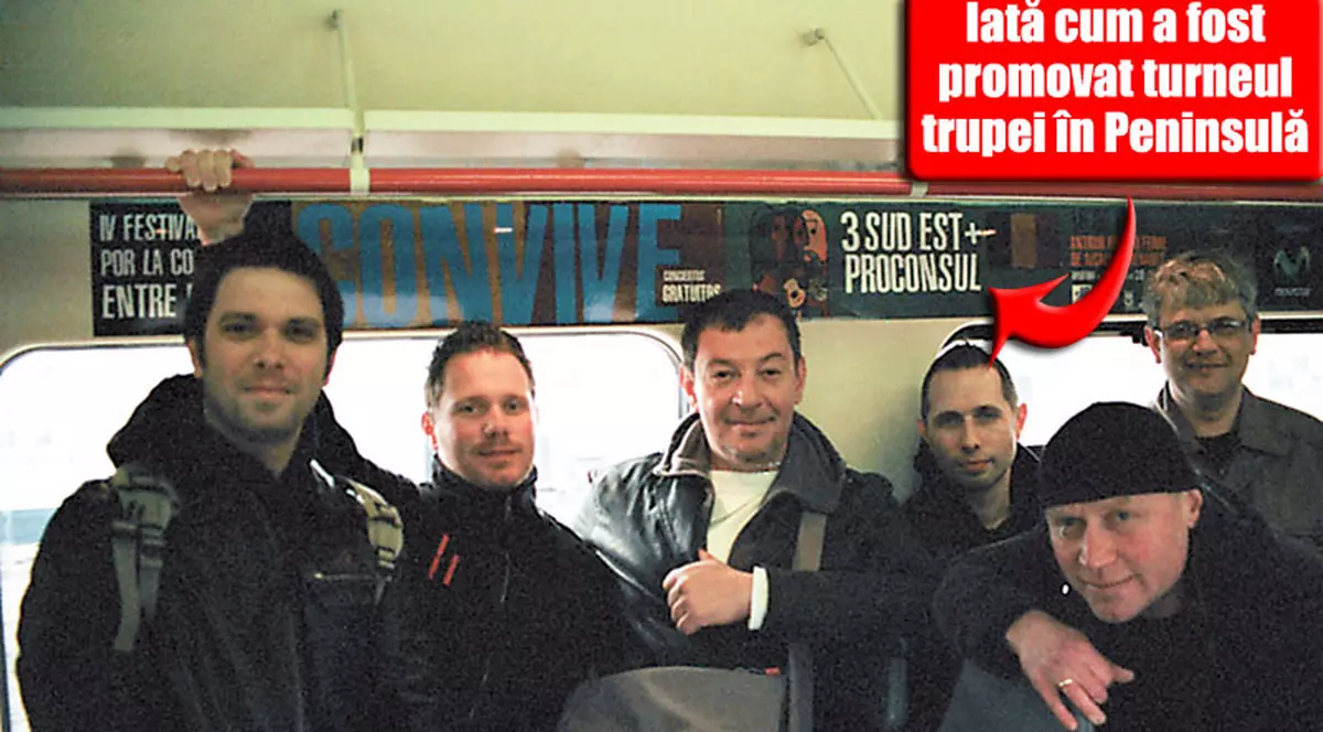 Reclamă la Proconsul în trenurile din Italia